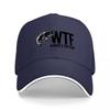 WTF WHERES THE FISH Black Baseball Cap with Fish Logo Design for Fishing Enthusiasts and Casual Wearers