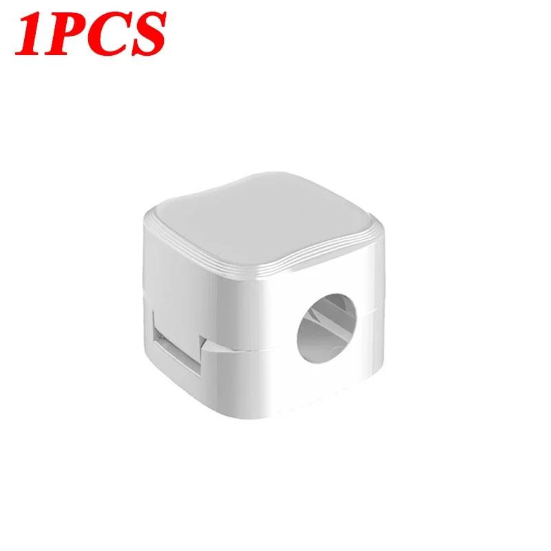 1/6/12Pcs Magnetic Cable Holder Self Adhesive Cord Clip Smooth Pulling Charging Cable Keeper Wire Clip for Car/Home/Office NEW