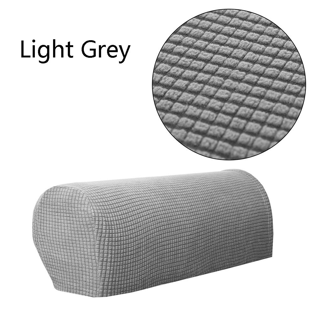 2PCS/SET New Stretchy Fleece Premium Armrest Covers Stretchy Chair Sofa Couch Arm Protector Stretch To Fit