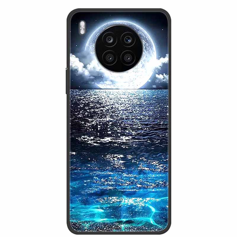 For Huawei Nova 8i Case Shockproof Soft silicone TPU Back Cover For Huawei Nova 8i Phone Cases Nova8i Nova 8 i 2021 Cute Cartoon