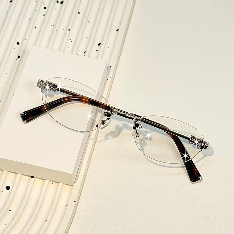 Borderless Blue Light Glasses Advanced Cut Fashion Eyewear for Screen Protection