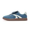 Slip Resistant Cushioning Abrasion Resistant Lightweight Low Top Skateboard Shoes Men's Blue 912548009-3