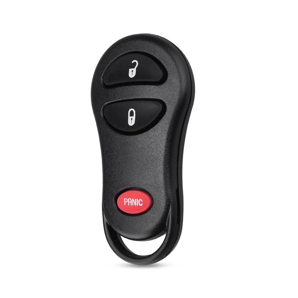 3/4 Buttons Modified Flip Car Remote Key Shell Case For Jeep Liberty For Dodge Stratus Viper Chrysler Sebring Concorde