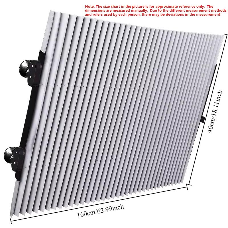 Car sunshade automatic retractable front windshield sunscreen, summer car accessories, UV protection, easy to install