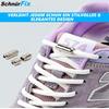 SCHNÜRFIX Shoelaces Quick Release Without Tying Shoelaces Elastic Flat