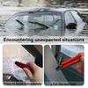 1Pc Dual-use Car Safety Escape Hammer with Underwater Window Breaker and Scissors for Quick Escape