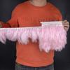 2 5 10 Meter Color Turkey Marabou Feathers Trim 4-6Inch Plumes Fringe For Sewing Crafts Wedding Party Dress Decoration