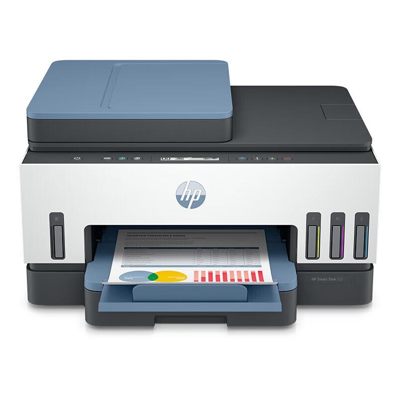 

HP Smart Tank 755 Wireless Color Ink Tank All-in-One Printer CN plug (adapter included)