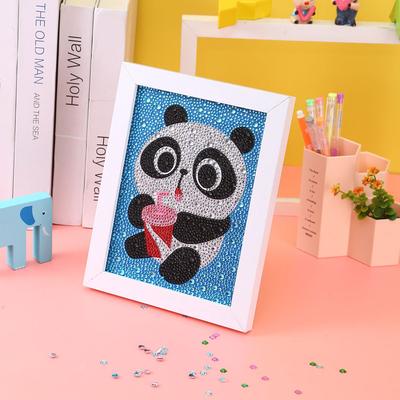 5D DIY Diamond Painting Special Shape Diamond Cute Animals Diamond Painting Kits for Kids Beginner