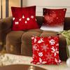 Weihnachts-Kissenbezug Mode Quadratischer Kissenbezug Schlafzimmer Sofa Zimmer Ins Dekoration Freizeit