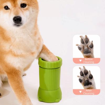 Intelligent USB Rechargeable Dog Foot Washer Portable Electric Foot Cleaning Machine Detachable Paw Washer Cup for Cats and Dogs