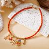 Bohemian Starfish Shell Pendant Necklace For Women Handmade Rice Beads Sun Coral Conch Pearl Beaded Choker Beach Party Jewelry