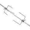 0.5W Stainless Steel BBQ Grill Motor Meat Forks Set Automatic Spit Rod Outdoor Camping Picnic Rotisserie Parts Kit Coing Tools