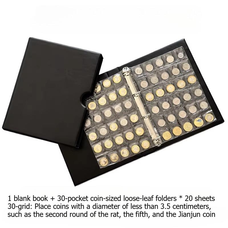 High-end coin collection albums, commemorative coin storage albums, ancient coin protection, cent coin albums, zodiac coin albums, banknote album