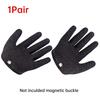 1/2PCS Finger Casting Glove Fishing Accessory Fishing Gloves Magnetic Anti-slip Fisherman Catching Fish Glove Left Right Hand