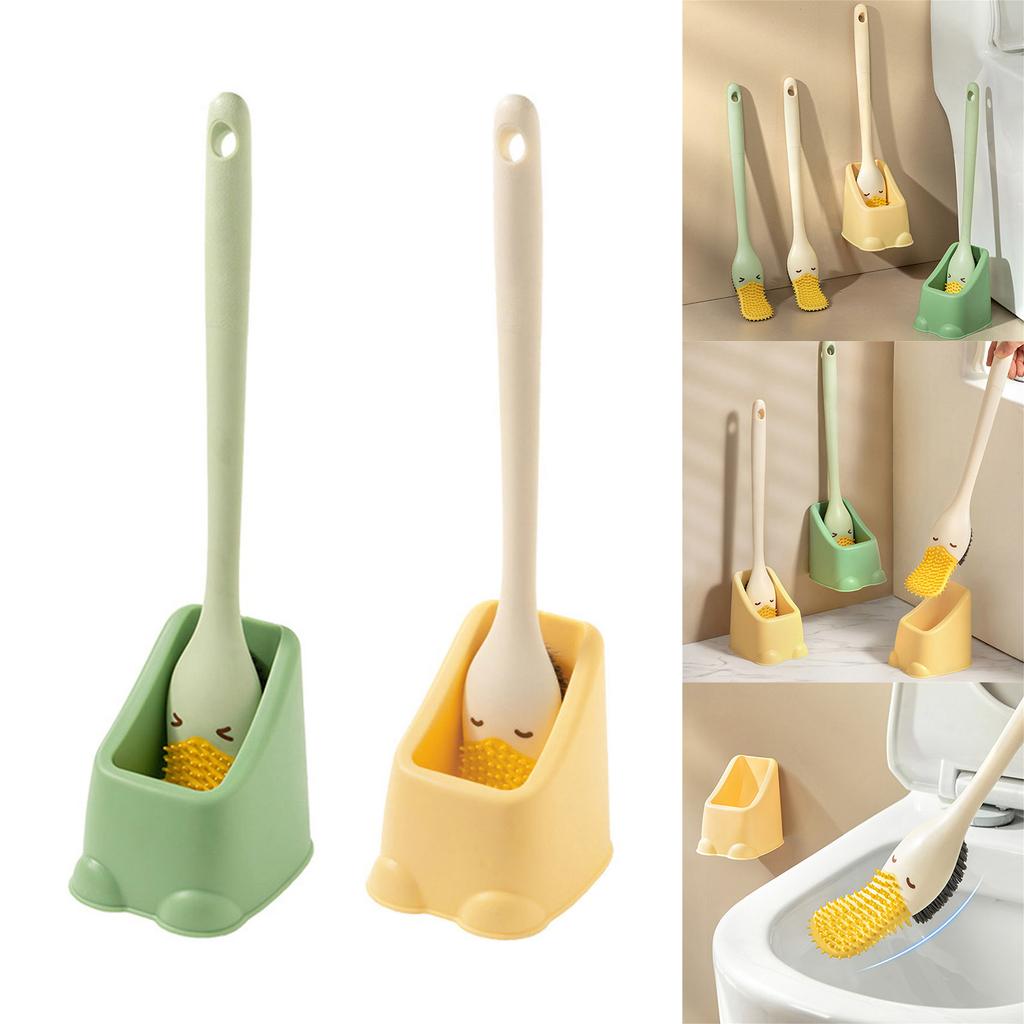 Ergonomic Duckbill Bathroom Cleaner Reach Difficult Corners Remove Stains Long lasting and Easy to Maintain Comfortable