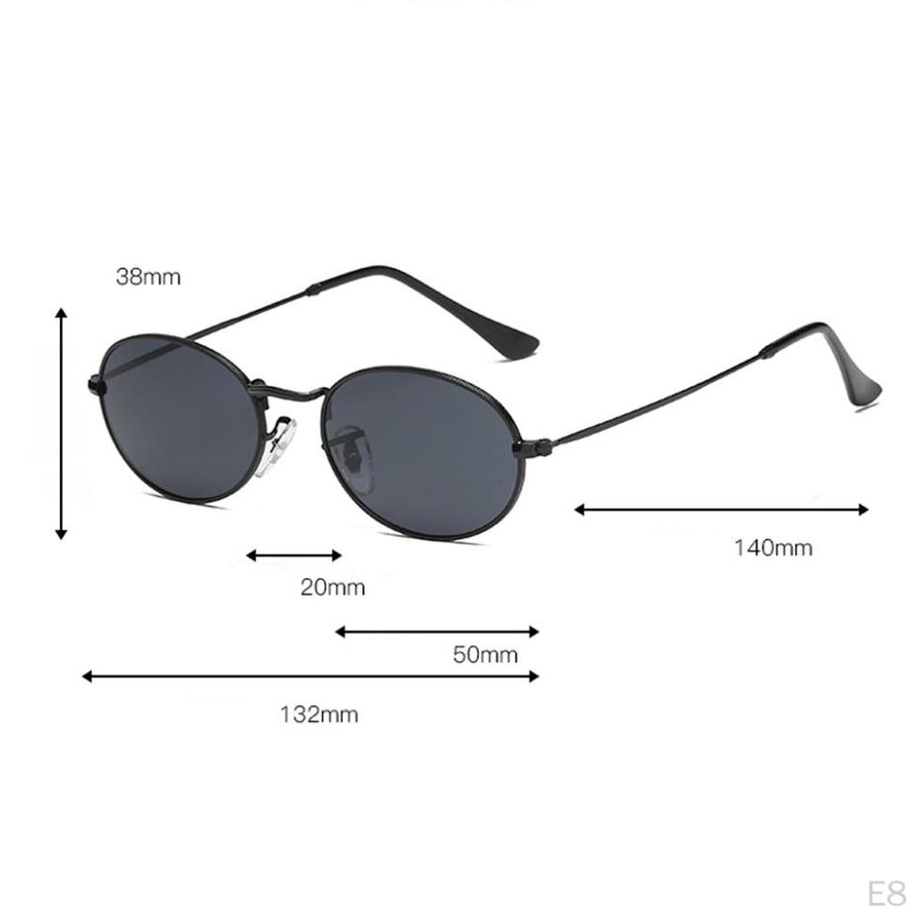 Eyewear Round Sunglasses 400 for Womens Mens