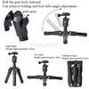 Micro DSLR Camera Aluminum Alloy Desktop Tripod Mobile Mini Live Selfie Stand Camera Tripod