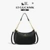 Tasche Damen neue High-End Damenhandtasche weiches Lychee-Muster Achseltasche lässige Knödeltasche Tide