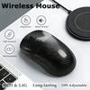 1000 Hz Wireless Mouse High Rating 6400 DPI Dual-mode Mouse Silent Ergonomic Rechargeable Mouse Portable For Home Office