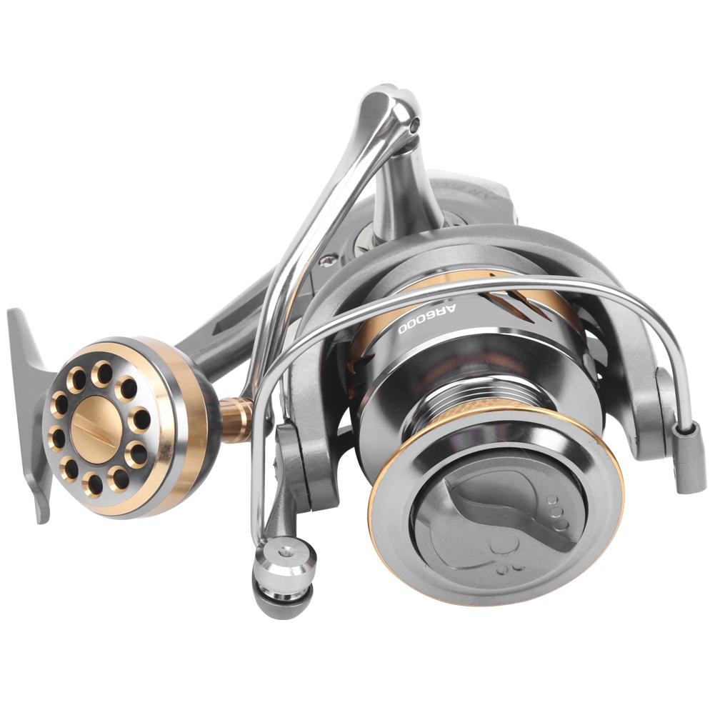 Handle Skirted Spool Rock Sea Fishing Spinning Reel Fishing Line Wheel AccessoryAR6000