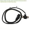 No.3931038060 Crankshaft Position Sensor for Kia Optima 2.4L 2001-2006 Sturdy Black Engine Crank CKP Sensor Metal Plastic 1 Pc
