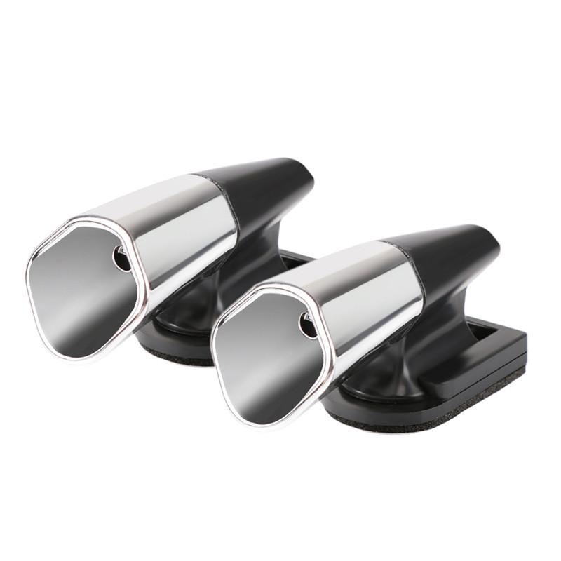 Nové vysoce kvalitní 2ks autoalarm Upozornění Účinnost zvířat Funkční varování Jelení píšťalka Zařízení pro automobily