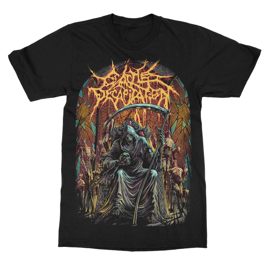 Cattle Decapitation Inspect Sign Casual Tshirt Luxury Brand for Men and Women Top