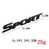3D Metalen SPORT Logo Spatbord Embleem Achterklep Badge Sticker Decals voor Toyota Highlander Yaris Corolla Camry CHR Auto Accessoires