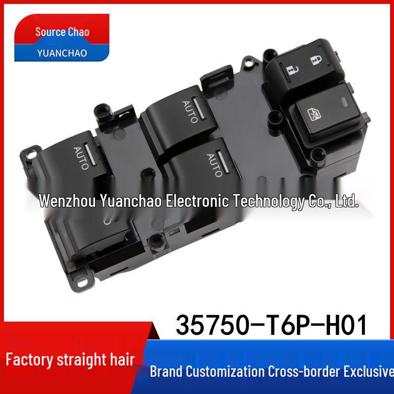

Переключатель стеклоподъемника Honda 35750-T6P-H01 для Jade, Vezel, XRV, City - Функция автоматического подъема Electric