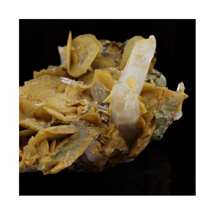 Pyrite, Sidérite, Quartz 150.8 carats