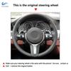 For BMW M Sport F30 F31 F34 F45 F46 F22 F23 M235i M240i X1 F48 X2 F39 Perforated Leather Steering Wheel Cover Trim Protective