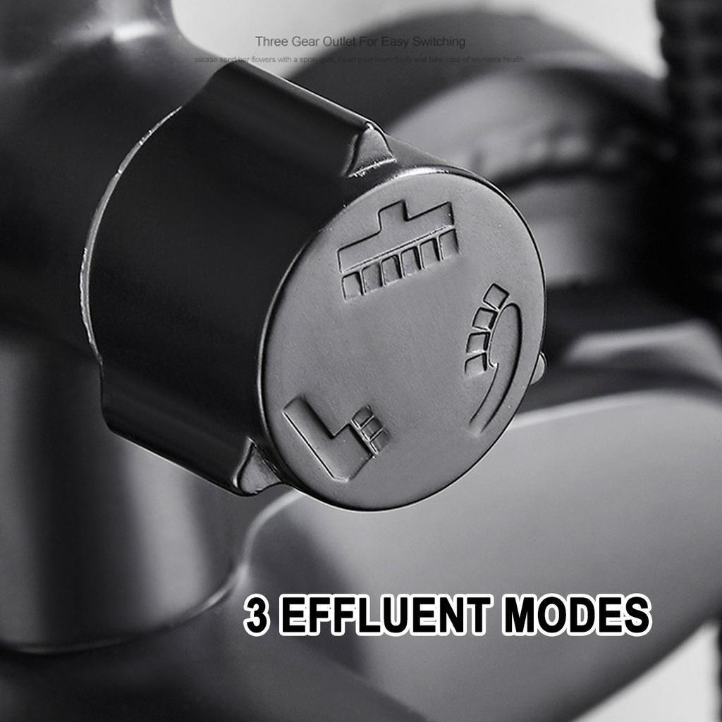 Brass Shower Set Multifunctional Thermostatic Shower Frosted Bathroom Faucets Bath Mixer Shower System Black