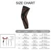 Gtubike Copper Long Knitted Compression Knee Braces Full Leg Sleeves Support For Men Women Exercise