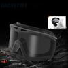 1/3 Lens Windproof Sport Mountaineering Sunglasses Windproof Sand Control Motocross Glasses Protection Goggles