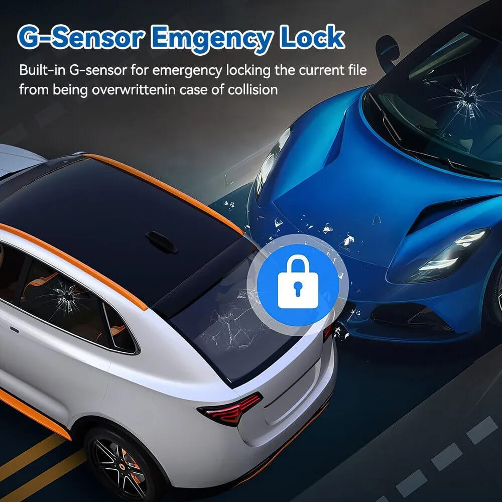 Kamera samochodowa 3-kanałowa Wifi Obiektyw kabinowy Rejestrator samochodowy DVR 1080P Kamera wewnętrzna Rejestrator pojazdu Rejestrator wideo Kamera samochodowa Kamkorder Czarna skrzynka