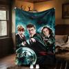 1pc Harry Potter Voldemort Hermione Granger Outdoor Flannel Throw Blanket All Season Soft Warmth,Home Decor 1031121
