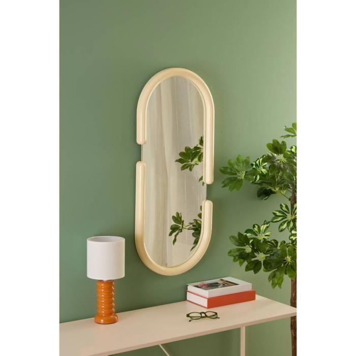 Miroir ovale "Poolside" 90 x 39 cm MDF Atmosphera