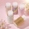 Sparkling Press Type Storage Bottle Creative Nail Polish Remover Container  Manicure Tools