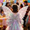 Organza Angel Wings Sparkling Elf Cosplay Wing Cute Fairy Wings  Party Props
