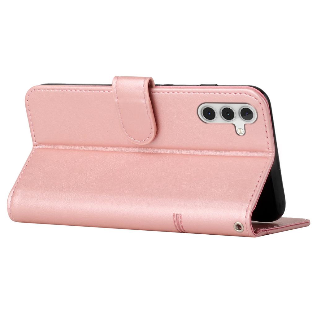 For Samsung Galaxy M15 5G/F15 5G Anti-Scratch PU Leather Phone Case Stand Cell Phone Cover