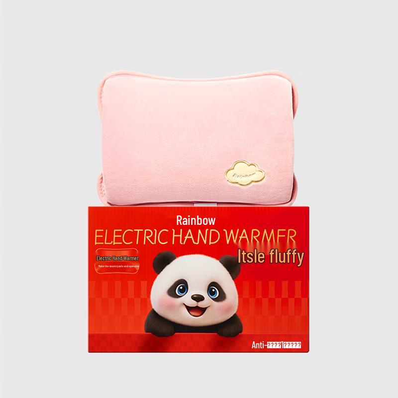 

Rainbow Rechargeable Plush Electric Hand Warmer