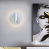 Bedroom Beside Wall Lamp LED Wall Light With Switch Reading Light Adjustable Lighting Angle Iron+Aluminum+ Acrylic AC90-260V