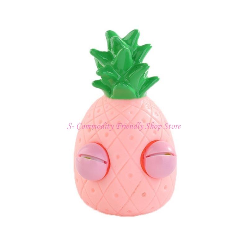 85Ae Hand Squeeze Toy Pineapple Fidgets With Eyepop Vent Toy Novelty Toy For Adult Stress Relief Decompress Toy Party Favor