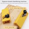 1PC Woodworking Gypsum Board Planer Corner Planer Board Manual Trimming Wood Planer Chamfering Tool Deburring Edge Planing Blade