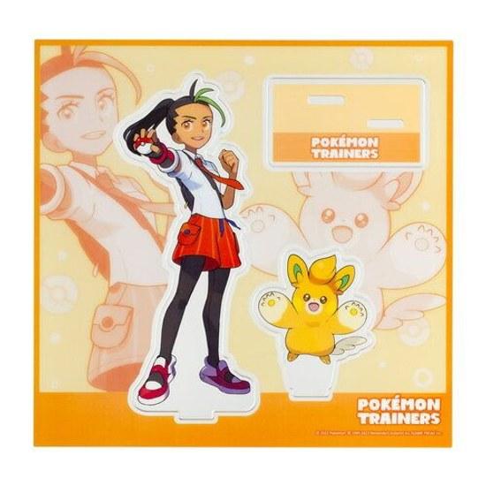 Pokemon Center Original Acrylic Stand TRAINERS Nemo Pamott Trainer Cash on Delivery Not Available
