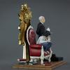18CM L Lawliet Figure DEATH NOTE Chair Sitting Position Anime Desktop Crafts Golf Model Toy Gift Collection Ornaments PVC