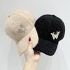 New Butterfly Women's Cozy Fleece-Lined Baseball Cap Sports | Perfect for Fall/Winter | Hand-Washable, One Size Fits All