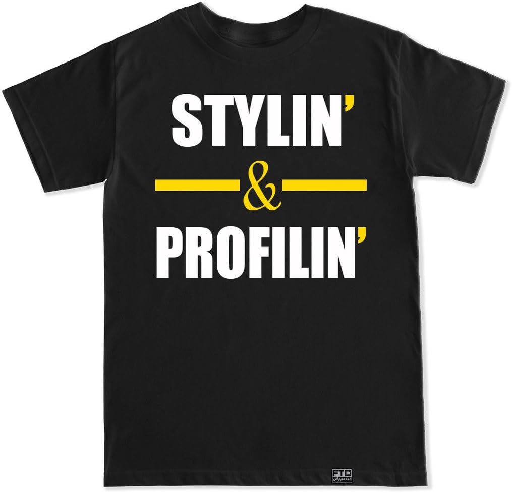 FTD Apparel Men s Stylin and Profilin RIC Flair T Shirt S разноцветный