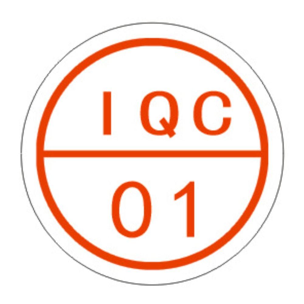 Engraved QA QC Inspect Stamp Self-Inking Quality Inspection Stamp Quality PASS Stamp  Office Supply